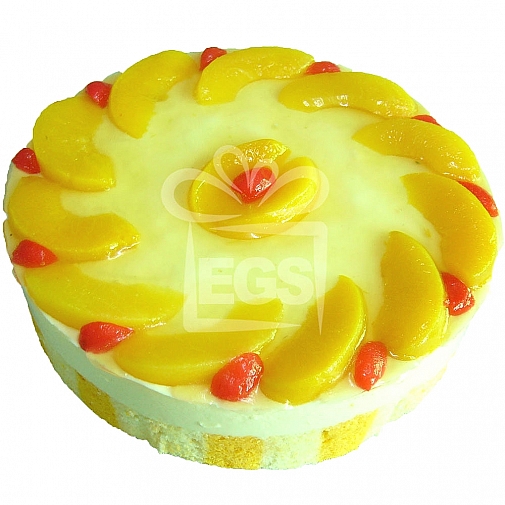 2Lbs Lemon and Peach Desert Cake - Armeen