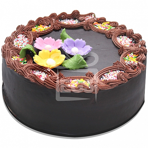 2Lbs Double Chocolate Fudge Cake - Armeen Karachi