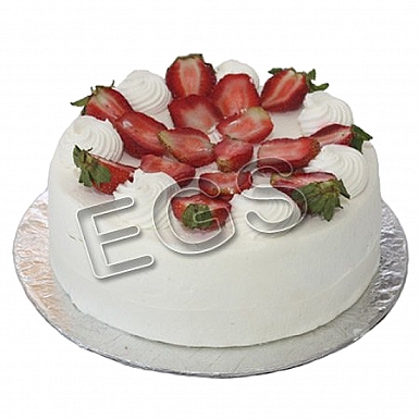 2Lbs Fresh Strawberry Cream Cake - PC Hotel
