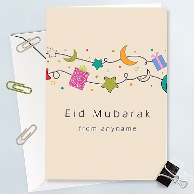 Happy Eid Day - Personalised Card