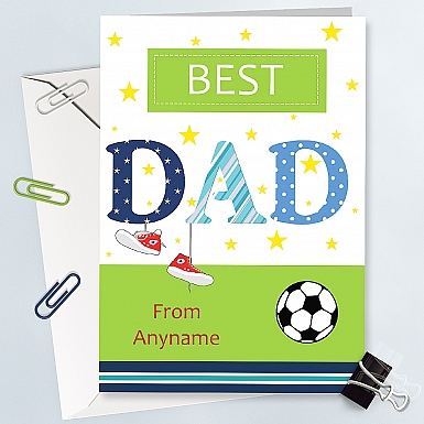 Best Dad - Personalised Card