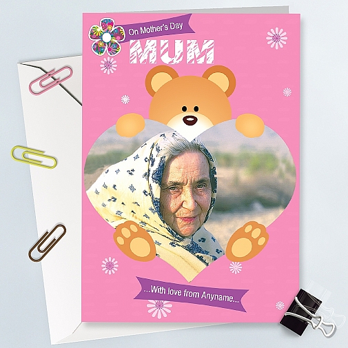 Mum Photo Card - Personalised Card