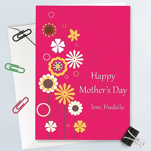 Personalised Mother's day Card