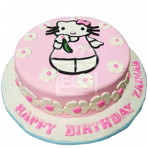 8lbs Hello Kitty Birthday Cake