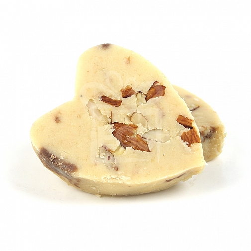 2KG Almond Heart Burfi - Doce Sweets