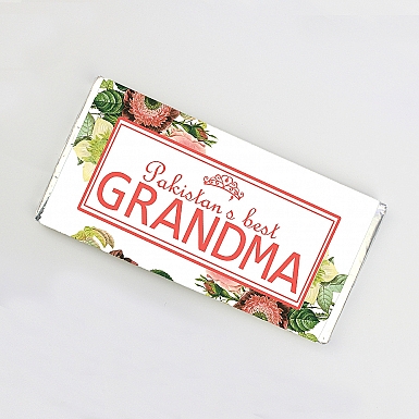 Best Grandma-Personalised chocolate Bar