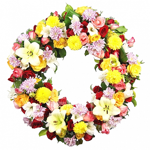 Bold and Beautiful Floral Garland
