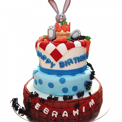 8Lbs Bugs Bunny Cake - Kitchen Cuisine- ExpressGiftService