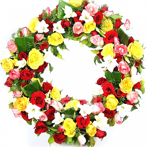 Colorful Floral Garland