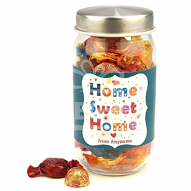 Home Sweet Home-Personalsed Jar