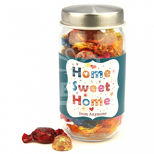 Home Sweet Home-Personalsed Jar