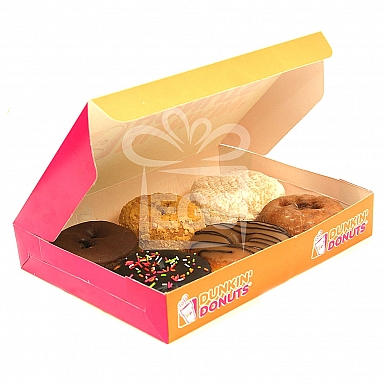6 Mix Donuts Box - Dunkin Donuts
