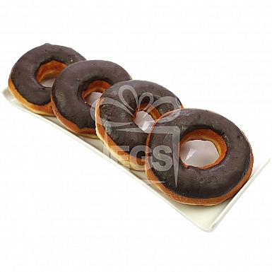 Dark Chocolate Donuts - Marriott Hotel