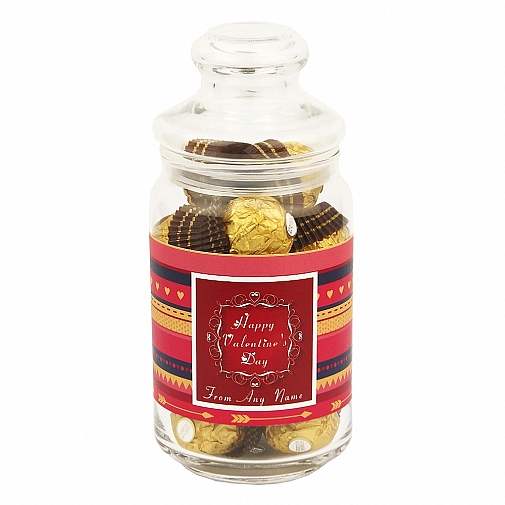 Valentines-Ferrero Rocher Jar