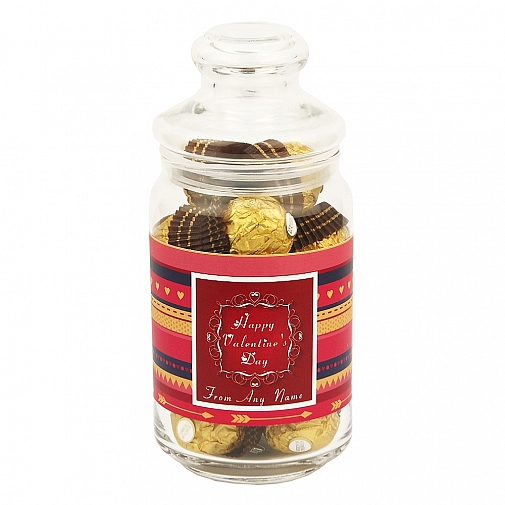 Valentines-Ferrero Rocher Jar