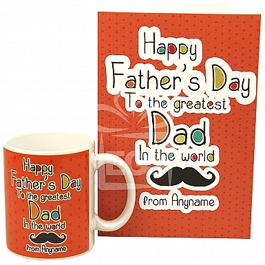 Personalised Great Dad Gift