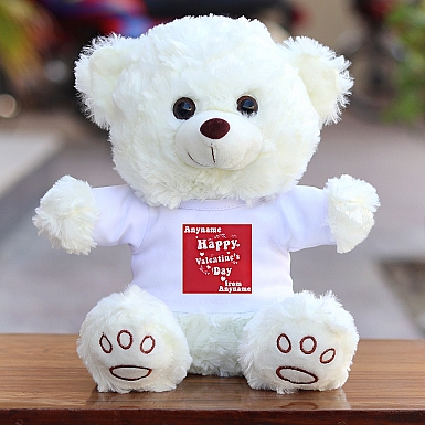 Happy Valentines Day - Personalised Bear