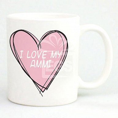 I Love My Ammi - Personalised Mugs