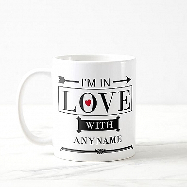 I am in love with-Personalised Mug