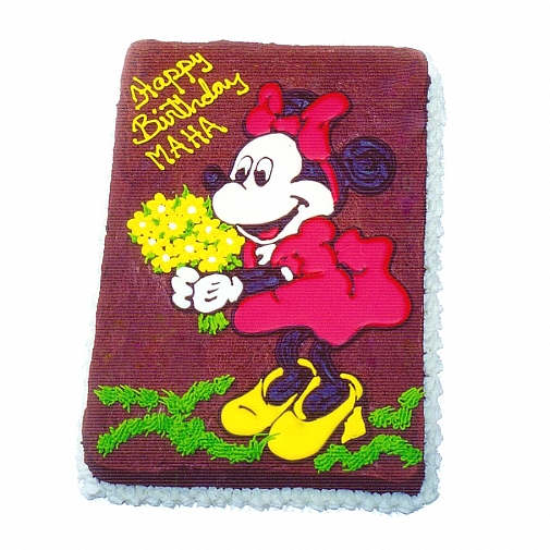 6Lbs Minnie Mouse Cake - Kitchen Cuisine