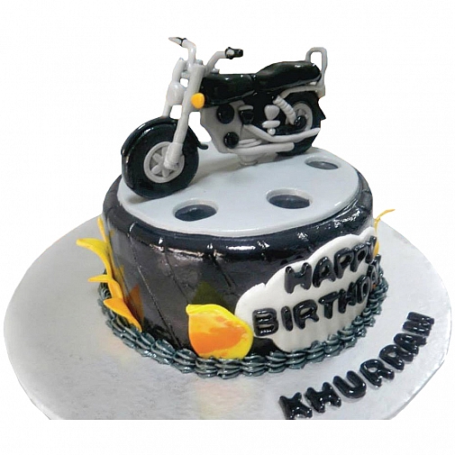 5Lbs Motorbike Cake - Kitchen Cuisine