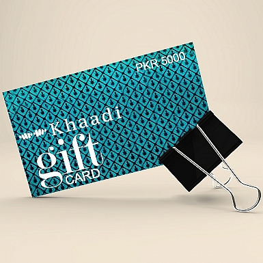 Khaadi Gift Card- Rs.5000