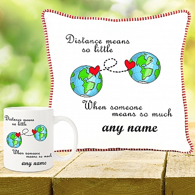 Long Distance Relations-Personalised Gift Combo