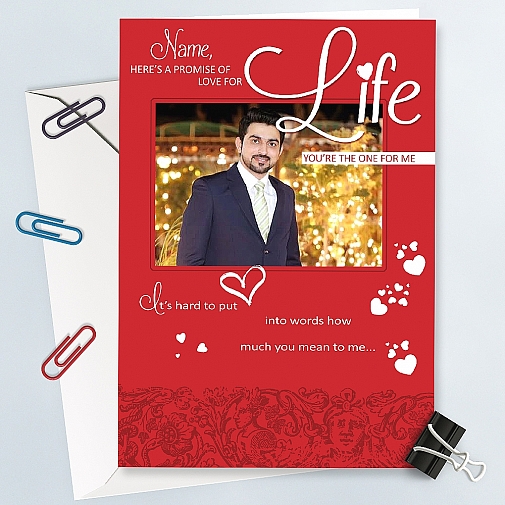 Love for Life-Personalised Photo Card