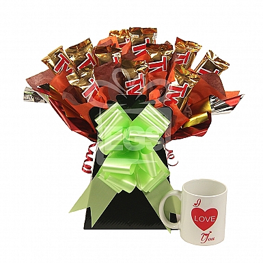 Love Twist Chocolate Bouquet