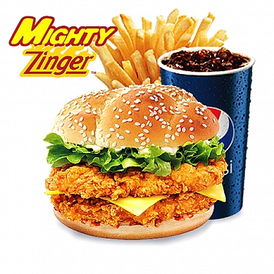 KFC Mighty Zinger Meal Deal for 6