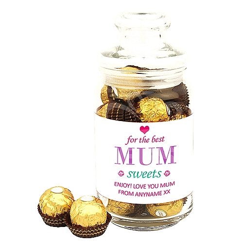 Sweets for Mum-Ferrero Rocher Jar