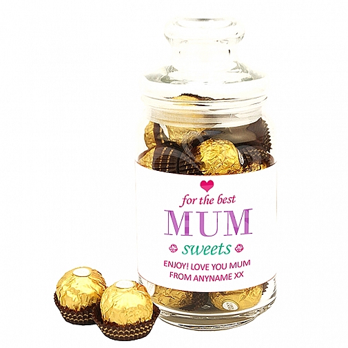 Sweets for Mum-Ferrero Rocher Jar