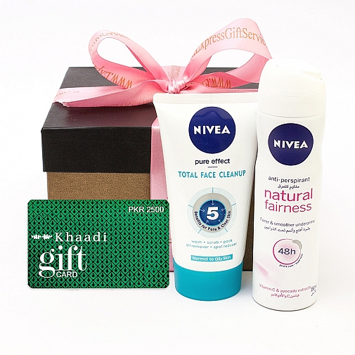 Nivea & Khaadi Gift Hamper for Her