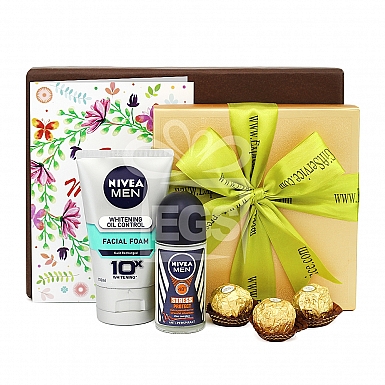 Nivea and Chocolate Eid Hamper for Him