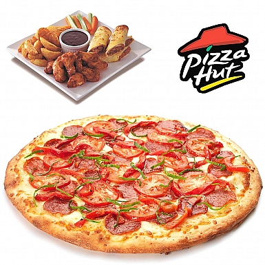 Pizza Deal For 8 Peoples From Pizza Hut
