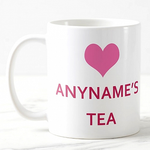 Personalised Tea Mug