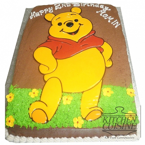 6Lbs Pooh Cake - Kitchen Cuisine