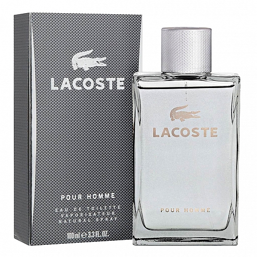 Pour Homme Eau de Toilette Spray For Men 100ml - Lacoste Men Perfume