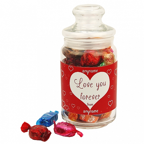 Love You Forever-Quality Street Jar