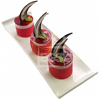Rasberry Mousse Pastry - Marriott Hotel