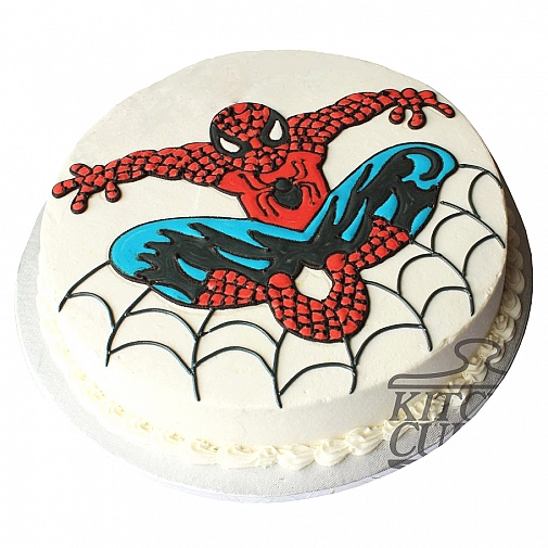 4Lbs Spiderman Cake - Kitchen Cuisine