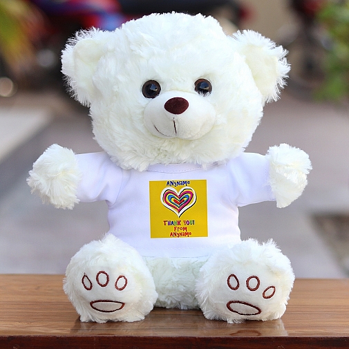 Thank You Heart - Personalised Bear