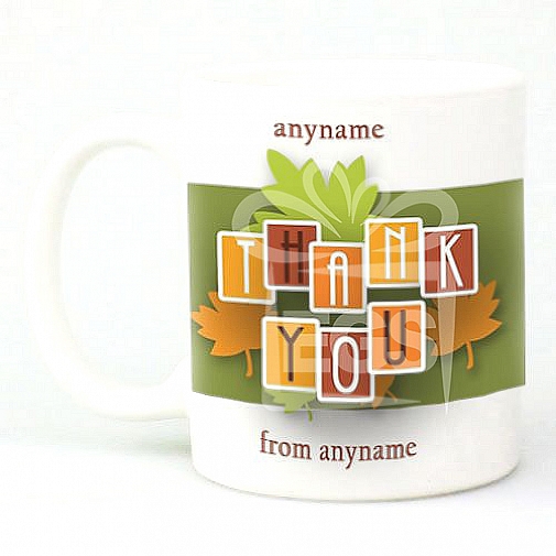 Thank You - Personalised Mug