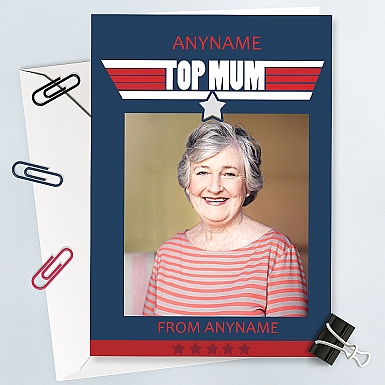Top Mum-Photo Card
