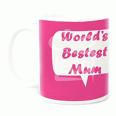 Worlds Best Mum - Personalised Mug