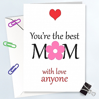 Best Mom-Personalised Card