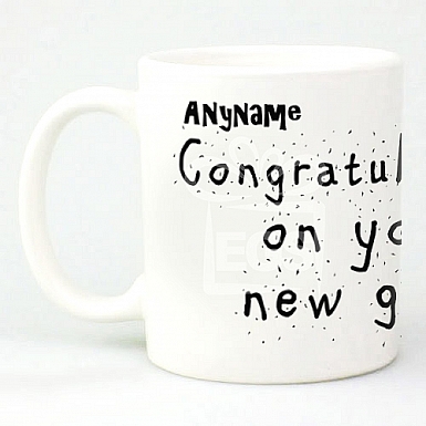New Baby Girl - Personalised Mugs