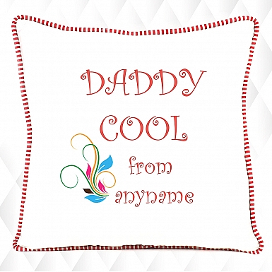 Daddy Cool - Personalised Cushion