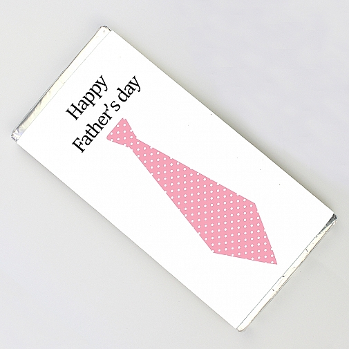 Father's day Tie-Chocolate Bar