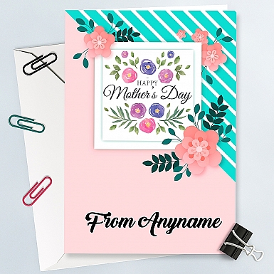 Happy Mother's Day Floral Card